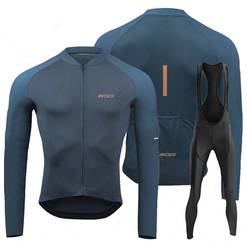 Mountain Biking Pants For Men - Rvouei 통기성 긴 소매 사이클링 저지