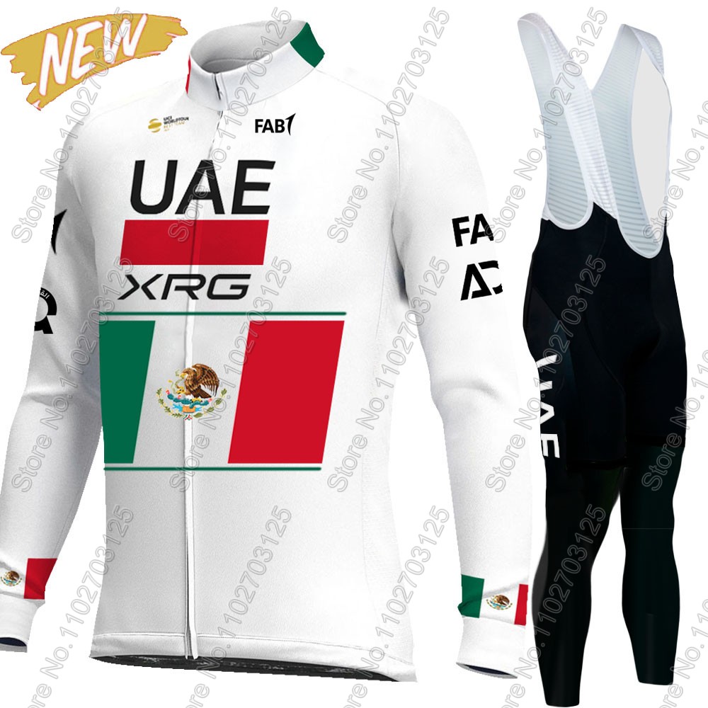 Mountain Biking Pants For Men - UAE 팀 사이클링 2026 멕시코 저지