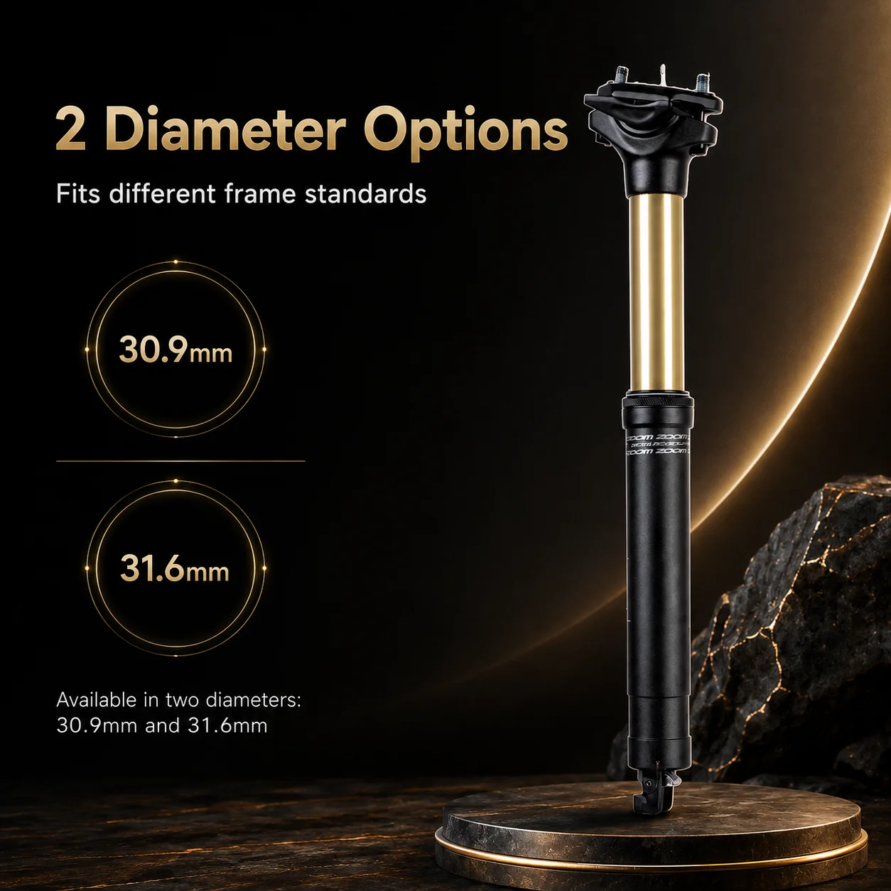 줌 서스펜션 드롭퍼 시트포스트 30.9/31.6mm 1 - Dropper Post Remote 리뷰 및 가격
