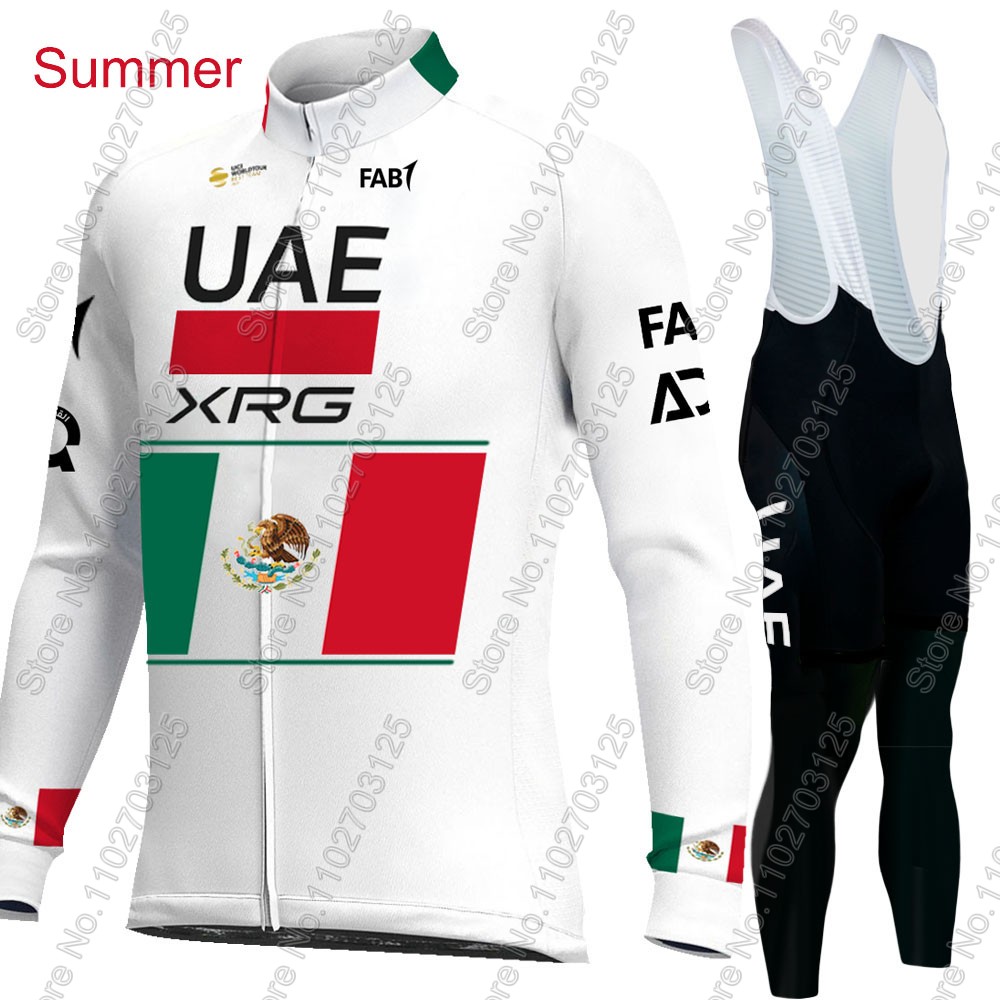 UAE 팀 사이클링 2026 멕시코 저지 세트 남성용  - Mountain Biking Pants For Men 리뷰 및 가격