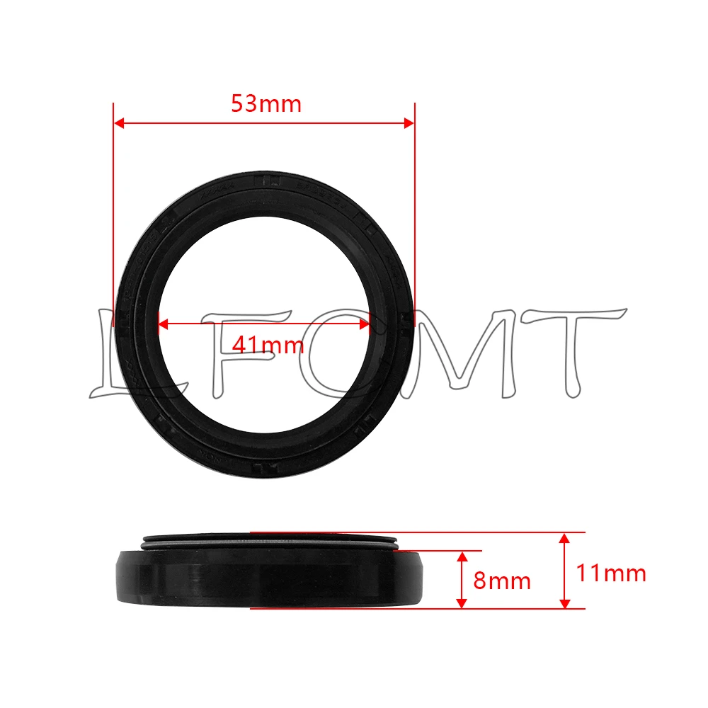 41x53x8 41 53 프론트 포크 오일 씰 더스트  - Fork Oil Seal 리뷰 및 가격