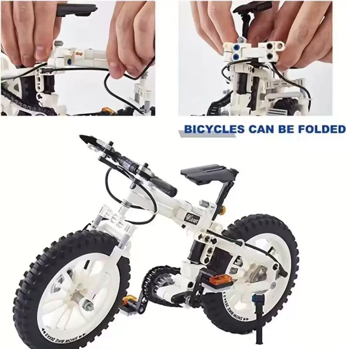 246PCS 자전거 산악 자전거 빌딩 블록 모델 기술  - Mountain Biking Holidays 리뷰 및 가격