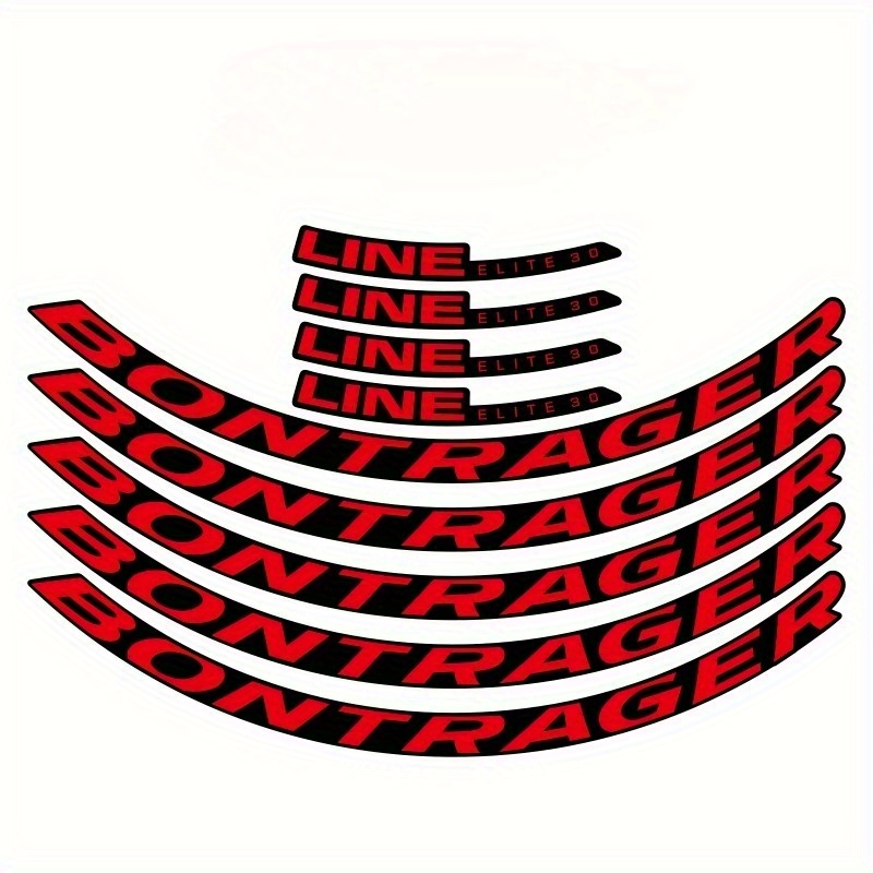 9Pcs 2D 헬멧 스티커 Bontrager 자전거 데 - Mountain Biking Helmet 리뷰 및 가격